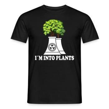 Ingénieurs nucléaires - Ingénieur nucléaire - T-shirt homme - noir - Devant - AI Model Male 178 light (178cm)