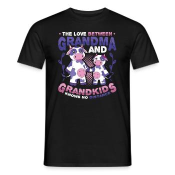 Auf Wiedersehen Und Abschied, Umzugsgroßmutter - Männer T-Shirt - Schwarz - Vorne - AI Model Male 178 light (178cm)