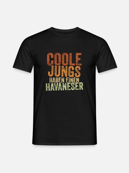 Havaneser - Männer T-Shirt - Schwarz