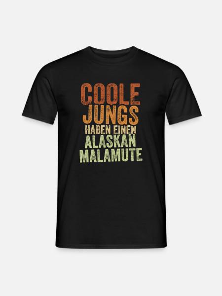 Alaskan Malamute - Männer T-Shirt - Schwarz