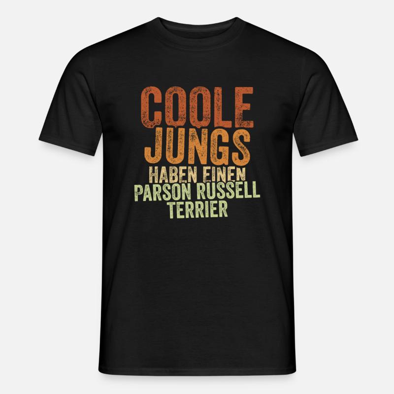 Parson Russell Terrier - Männer T-Shirt - Schwarz