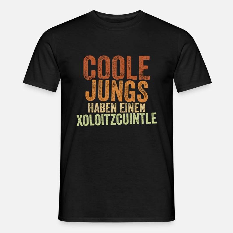 Xoloitzcuintle - Männer T-Shirt - Schwarz