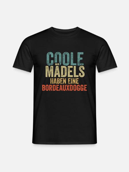 Bordeauxdogge - Männer T-Shirt - Schwarz