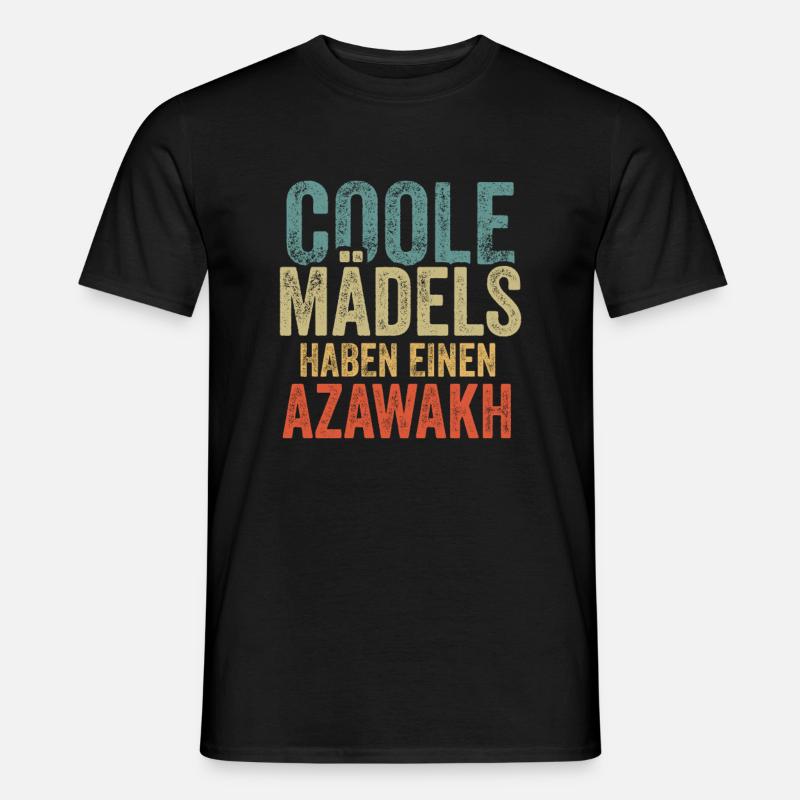 Azawakh - Männer T-Shirt - Schwarz