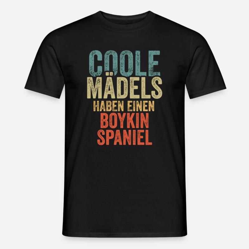 Boykin Spaniel - Männer T-Shirt - Schwarz