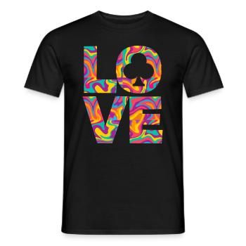 Joueur de poker Joueur de poker Cadeau de poker - T-shirt homme - noir - Devant - AI Model Male 178 light (178cm)