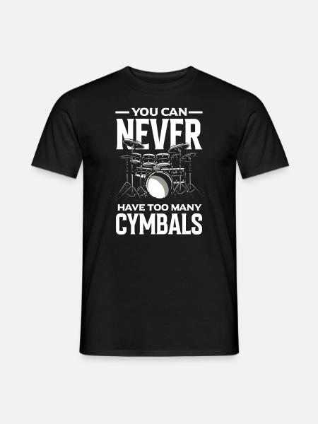 Drums Drummer Gift - T-shirt homme - noir