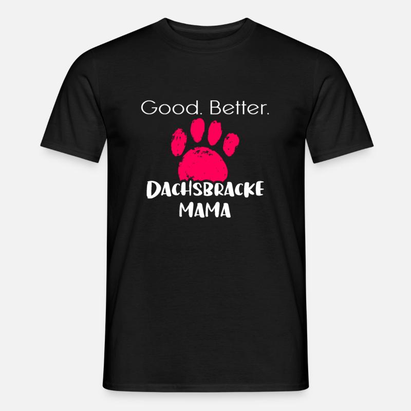 Dachsbracke - Männer T-Shirt - Schwarz