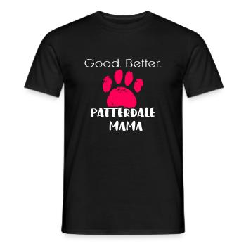 Patterdale - Men's T-Shirt - black - Front - AI Model Male 178 light (178cm)