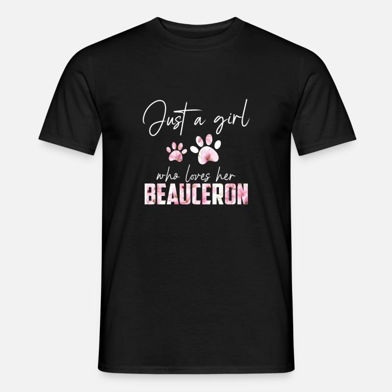 Beauceron - Männer T-Shirt - Schwarz