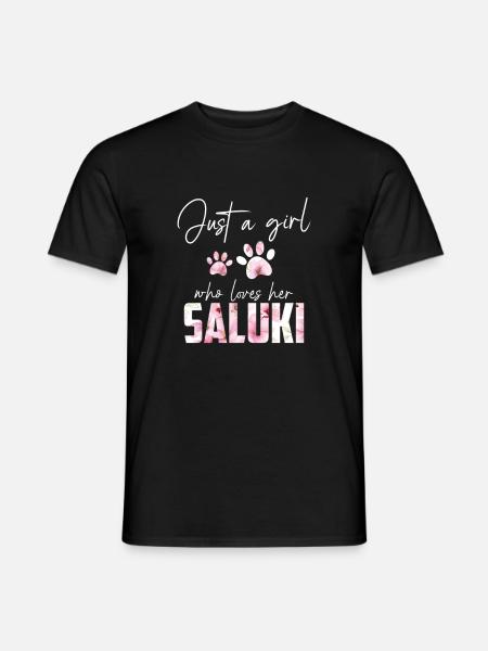 Saluki - Men's T-Shirt - black