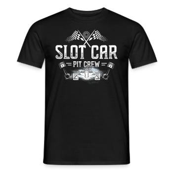 Slot Car Pit Crew - Slot Car - Männer T-Shirt - Schwarz - Vorne - AI Model Male 178 light (178cm)