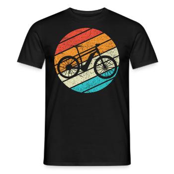 E-Bike Cyclist Cadeau Vélo Cycliste - T-shirt homme - noir - Devant - AI Model Male 178 light (178cm)