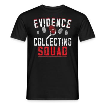 Forensiker Forensischer Wissenschaftler - Männer T-Shirt - Schwarz - Vorne - AI Model Male 178 light (178cm)