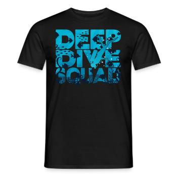 Plongée profonde Freedive DeepDive - T-shirt homme - noir - Devant - AI Model Male 178 light (178cm)
