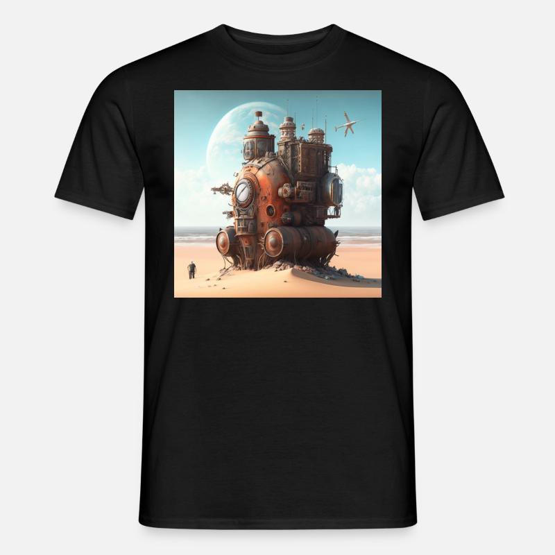 Time Machine Gift - Men’s T-shirt - black