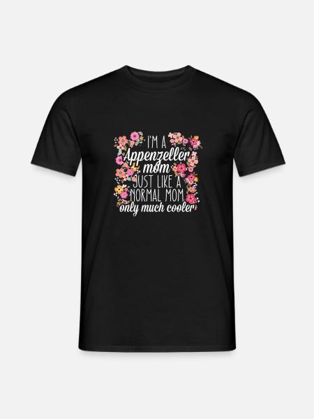 Appenzeller Mom - Men's T-Shirt - black