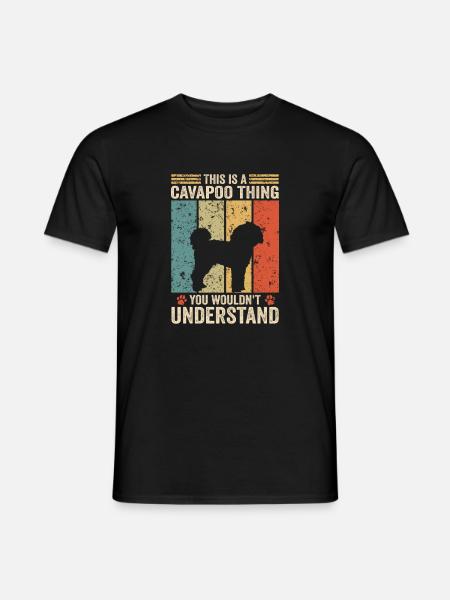 C’est un truc de Cavapoo - T-shirt homme - noir