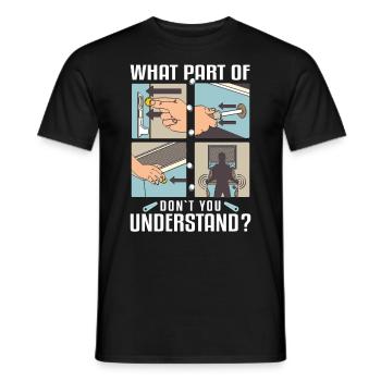 Pub Sports Pinball Machine - Retro Pinball Game - Men's T-Shirt - black - Front - AI Model Male 178 light (178cm)