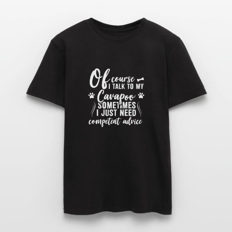 Bien sûr que je parle à mon Cavapoo T-shirt homme