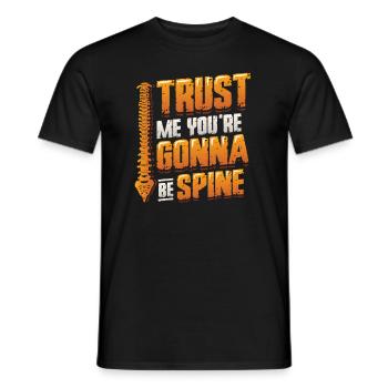 Vertrauen Sie Mir, ich bin Chiropraktiker - Männer T-Shirt - Schwarz - Vorne - AI Model Male 178 light (178cm)