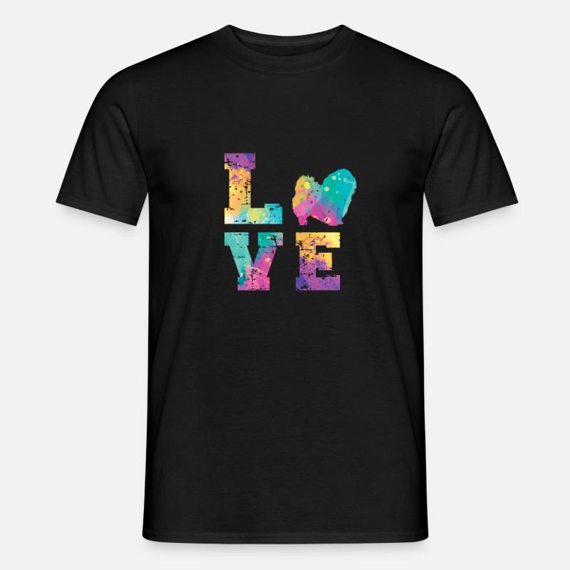 Pekingese Love - Männer T-Shirt - Schwarz