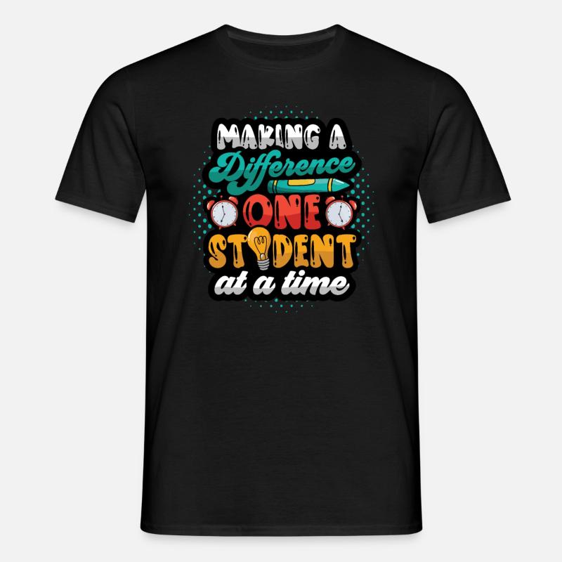 Making a difference - Men's T-Shirt - black