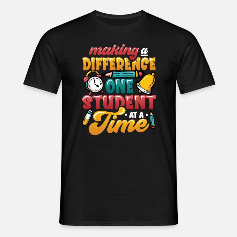 Making a difference - Men's T-Shirt - black