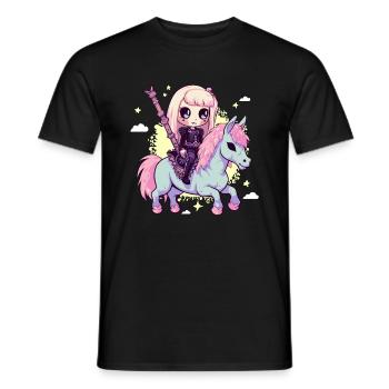 Cute Occult Death Girl, The - Men's T-Shirt - black - Front - AI Model Male 178 light (178cm)