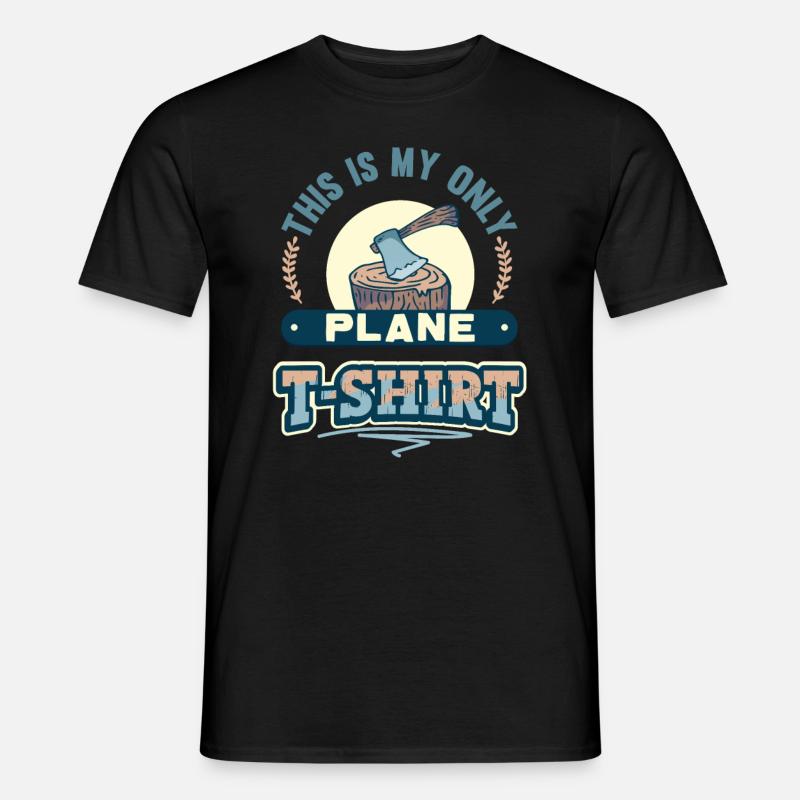 Charpentier - c’est mon seul outil - T-shirt homme - noir