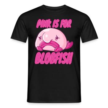 Costume de Blobfish - Visage de poisson Blob laid - - T-shirt homme - noir - Devant - AI Model Male 178 light (178cm)