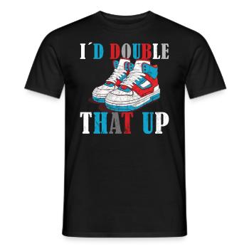 Lustiger Sneaker -Sammler - Turnschuhe - Männer T-Shirt - Schwarz - Vorne - AI Model Male 178 light (178cm)