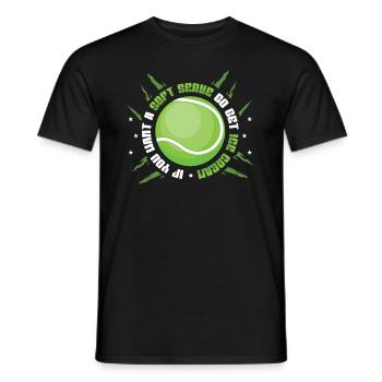 Wenn Sie Ein Softeis Wollen, Holen Sie Sich Eins - Männer T-Shirt - Schwarz - Vorne - AI Model Male 178 light (178cm)