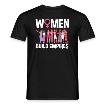 Feminismus Feministin - Männer T-Shirt - Schwarz - Vorne - AI Model Male 178 light (178cm)
