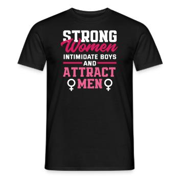 Feminismus Feministin - Männer T-Shirt - Schwarz - Vorne - AI Model Male 178 light (178cm)