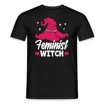 Feminismus Feministin - Männer T-Shirt - Schwarz - Vorne - AI Model Male 178 light (178cm)