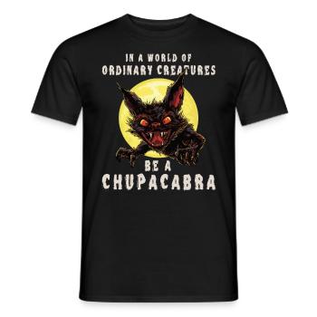 Soyez un Chupacabra - Monstre mythique - - T-shirt homme - noir - Devant - AI Model Male 178 light (178cm)