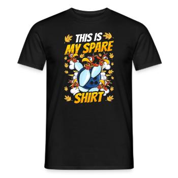 Thanksgiving Bowl Bowler Strike Pin Sport Bowling - T-shirt homme - noir - Devant - AI Model Male 178 light (178cm)