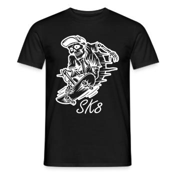 Sk8 Skeletorus - Männer T-Shirt - Schwarz - Vorne - AI Model Male 178 light (178cm)