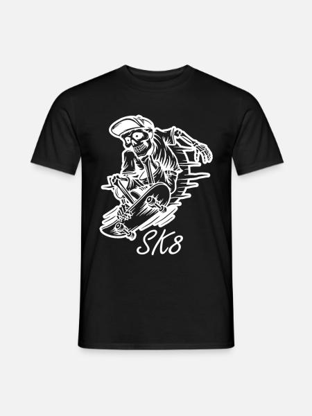Sk8 Skeletorus - Männer T-Shirt - Schwarz