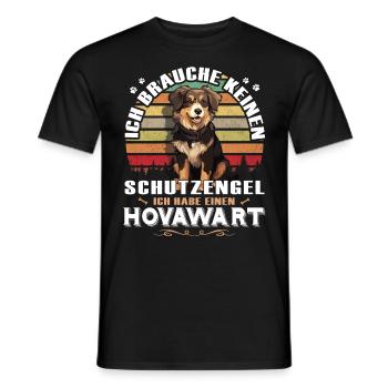 Hovawart besitzer Bauernhund Reinrassig Hovawart - Männer T-Shirt - Schwarz - Vorne - AI Model Male 178 light (178cm)