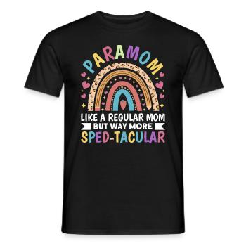 Drôle Para Professeur Paraprofessionnel - T-shirt homme - noir - Devant - AI Model Male 178 light (178cm)