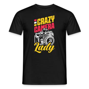 Drôle Photographie Photographe Photographe Cadeau - T-shirt homme - noir - Devant - AI Model Male 178 light (178cm)