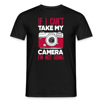 Drôle Photographie Photographe Photographe Cadeau - T-shirt homme - noir - Devant - AI Model Male 178 light (178cm)