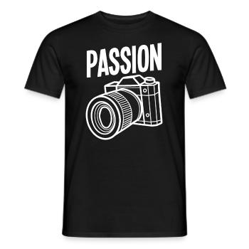 Drôle Photographie Photographe Photographe Cadeau - T-shirt homme - noir - Devant - AI Model Male 178 light (178cm)