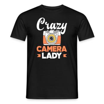 Drôle Photographie Photographe Photographe Cadeau - T-shirt homme - noir - Devant - AI Model Male 178 light (178cm)