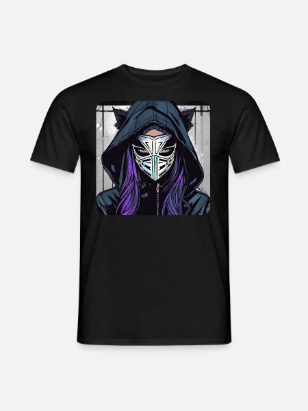 Fille Cybergoth Cool - T-shirt homme - noir