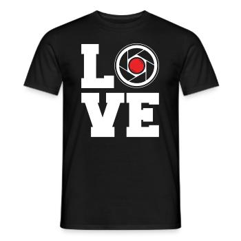 Drôle Photographie Photographe Photographe Cadeau - T-shirt homme - noir - Devant - AI Model Male 178 light (178cm)