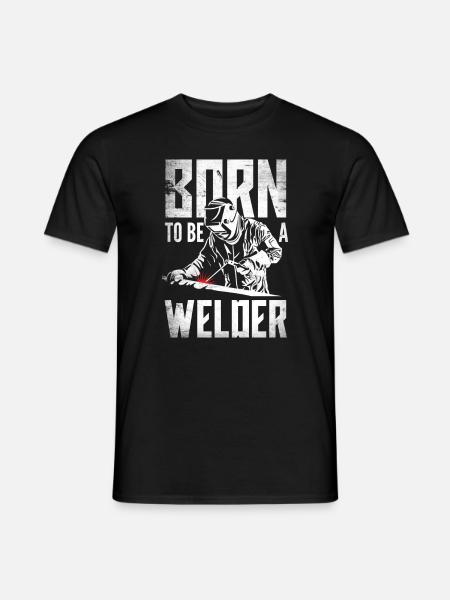 Funny Welder Gift - Men's T-Shirt - black