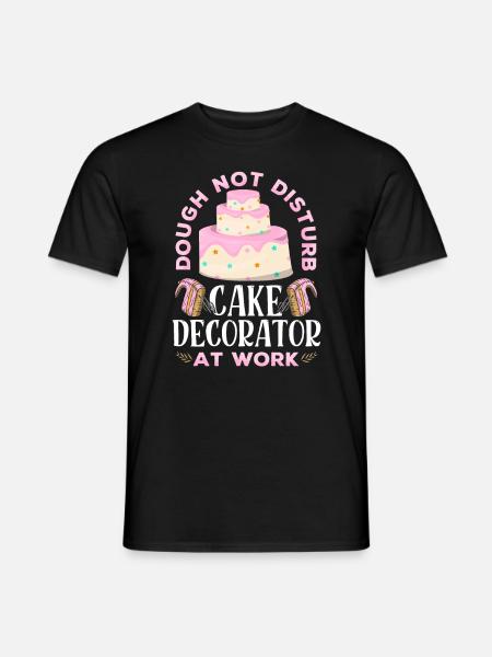Cupcake artiste cuisson - T-shirt homme - noir